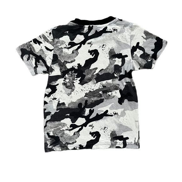 SOLD - Adidas All-Over Camouflage Graphic Originals Logo T-Shirt 'Camo' Size 6 - Picture 8 of 9